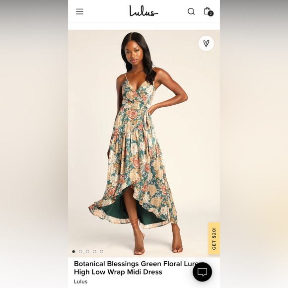 lulus green floral dress Print Organza Maxi | Womens | Medium | 100% Polyester | | Homecoming | Holiday Dresses Great for any cup size Lime Green Midi Dress -